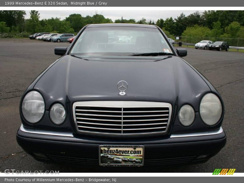 Midnight Blue / Grey 1999 Mercedes-Benz E 320 Sedan