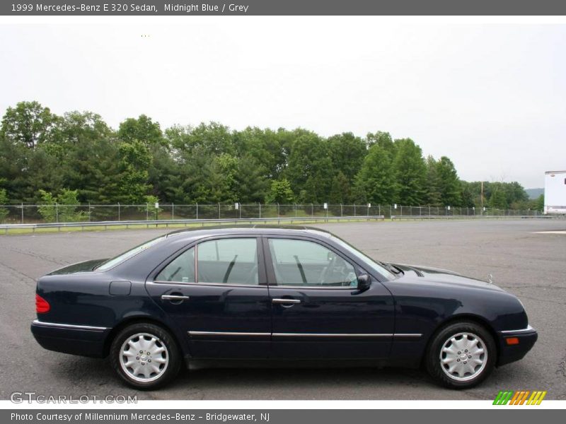 Midnight Blue / Grey 1999 Mercedes-Benz E 320 Sedan