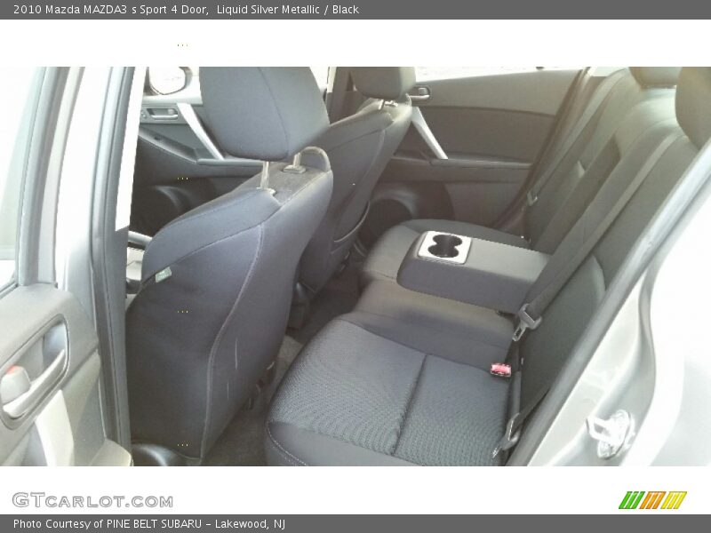 Liquid Silver Metallic / Black 2010 Mazda MAZDA3 s Sport 4 Door