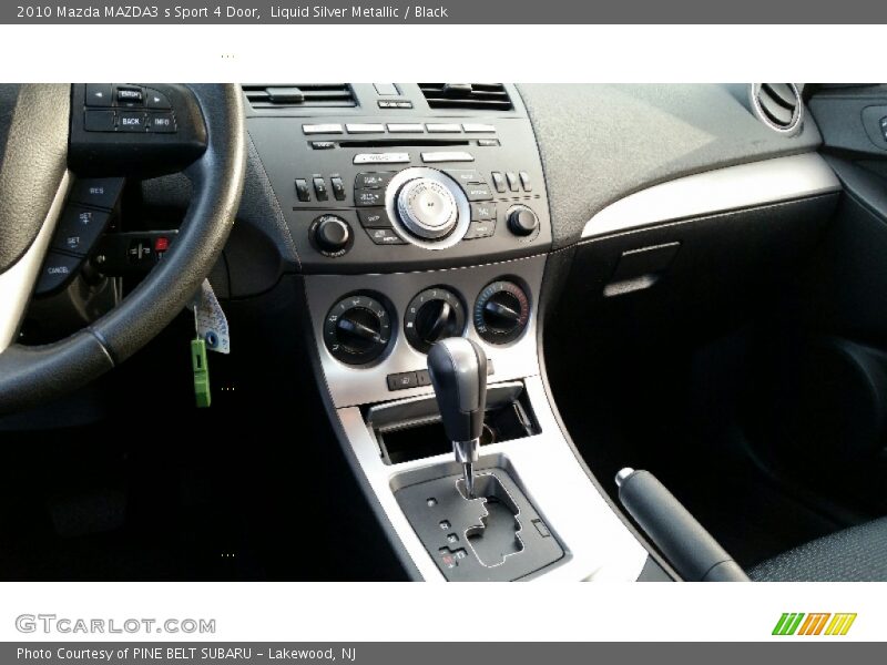 Liquid Silver Metallic / Black 2010 Mazda MAZDA3 s Sport 4 Door