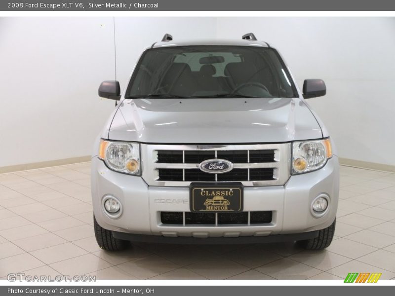 Silver Metallic / Charcoal 2008 Ford Escape XLT V6