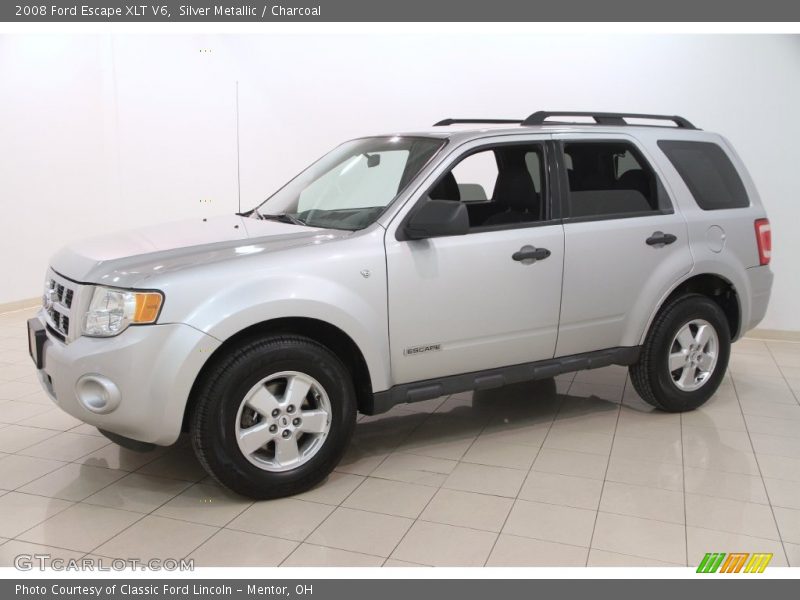 Silver Metallic / Charcoal 2008 Ford Escape XLT V6
