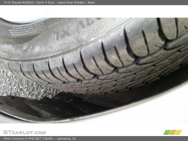 Liquid Silver Metallic / Black 2010 Mazda MAZDA3 s Sport 4 Door