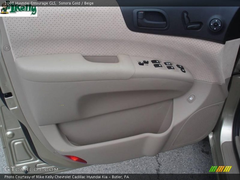 Sonora Gold / Beige 2008 Hyundai Entourage GLS