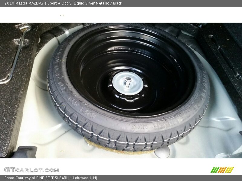 Liquid Silver Metallic / Black 2010 Mazda MAZDA3 s Sport 4 Door