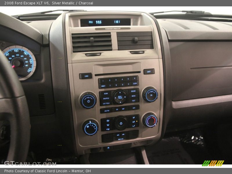 Silver Metallic / Charcoal 2008 Ford Escape XLT V6