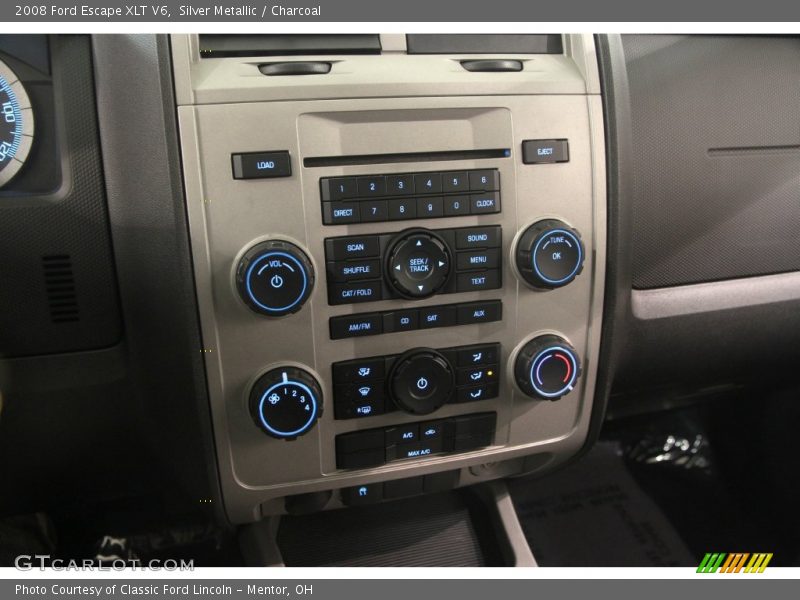 Silver Metallic / Charcoal 2008 Ford Escape XLT V6