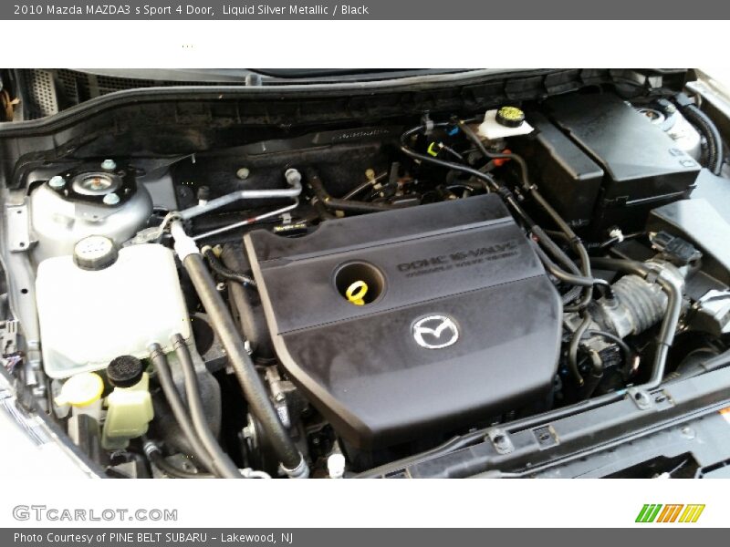 Liquid Silver Metallic / Black 2010 Mazda MAZDA3 s Sport 4 Door