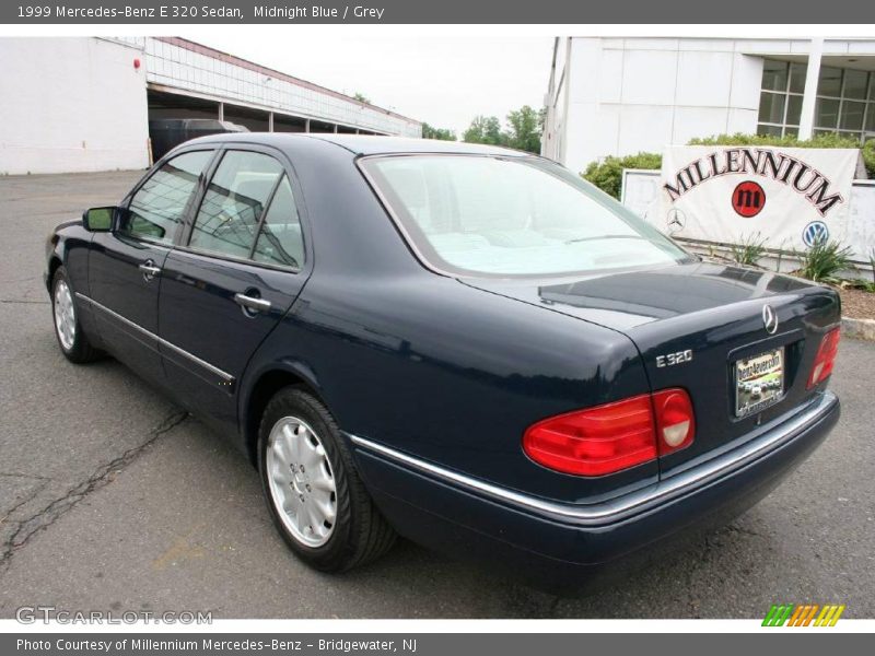 Midnight Blue / Grey 1999 Mercedes-Benz E 320 Sedan
