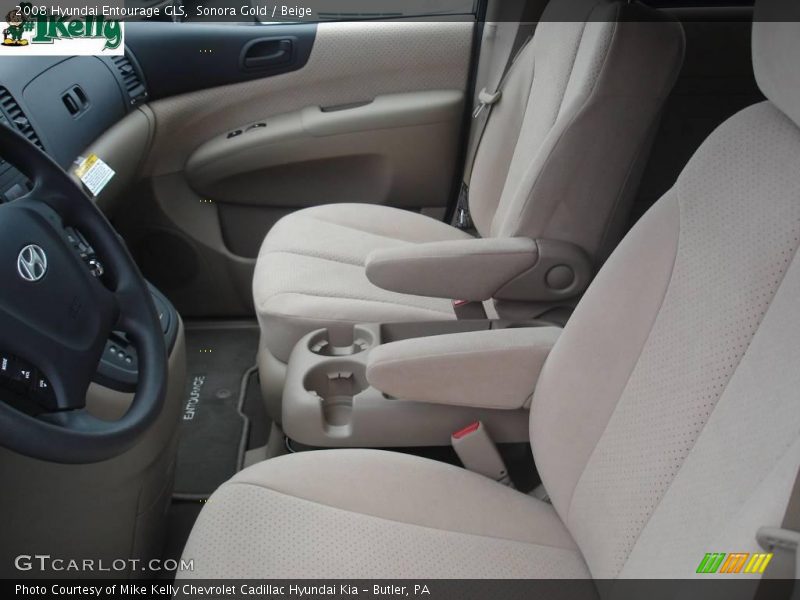 Sonora Gold / Beige 2008 Hyundai Entourage GLS