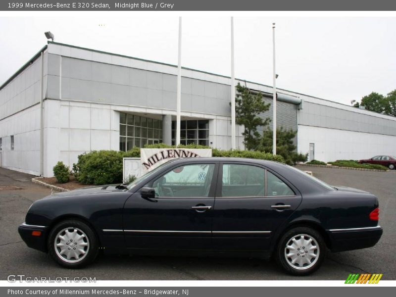 Midnight Blue / Grey 1999 Mercedes-Benz E 320 Sedan