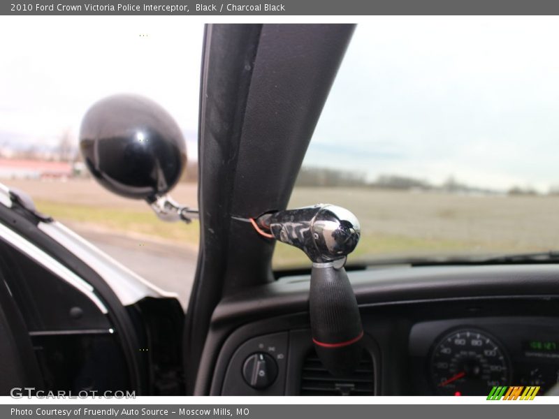 Black / Charcoal Black 2010 Ford Crown Victoria Police Interceptor