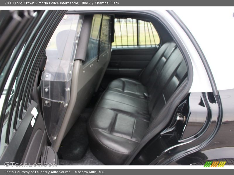 Black / Charcoal Black 2010 Ford Crown Victoria Police Interceptor