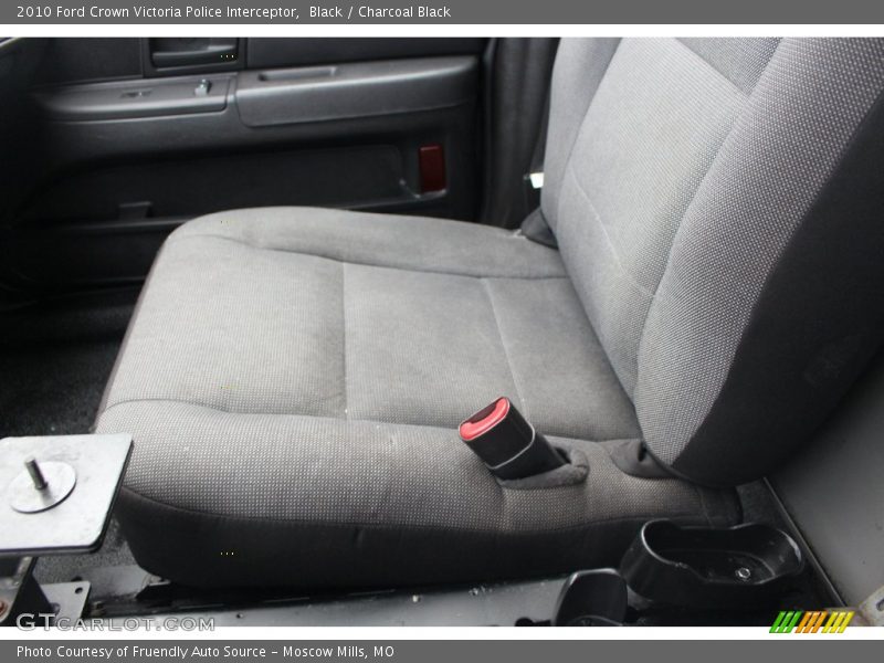 Black / Charcoal Black 2010 Ford Crown Victoria Police Interceptor