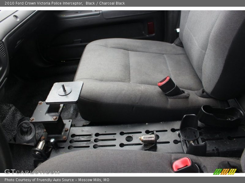 Black / Charcoal Black 2010 Ford Crown Victoria Police Interceptor
