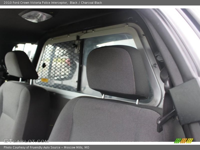 Black / Charcoal Black 2010 Ford Crown Victoria Police Interceptor