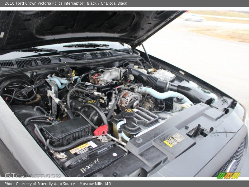 Black / Charcoal Black 2010 Ford Crown Victoria Police Interceptor