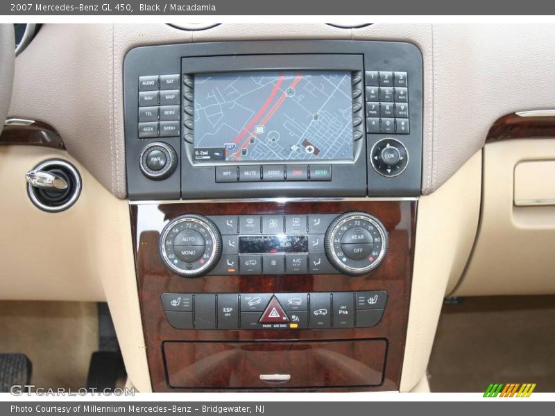 Black / Macadamia 2007 Mercedes-Benz GL 450