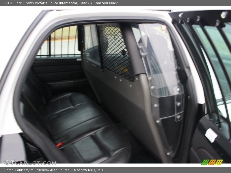 Black / Charcoal Black 2010 Ford Crown Victoria Police Interceptor
