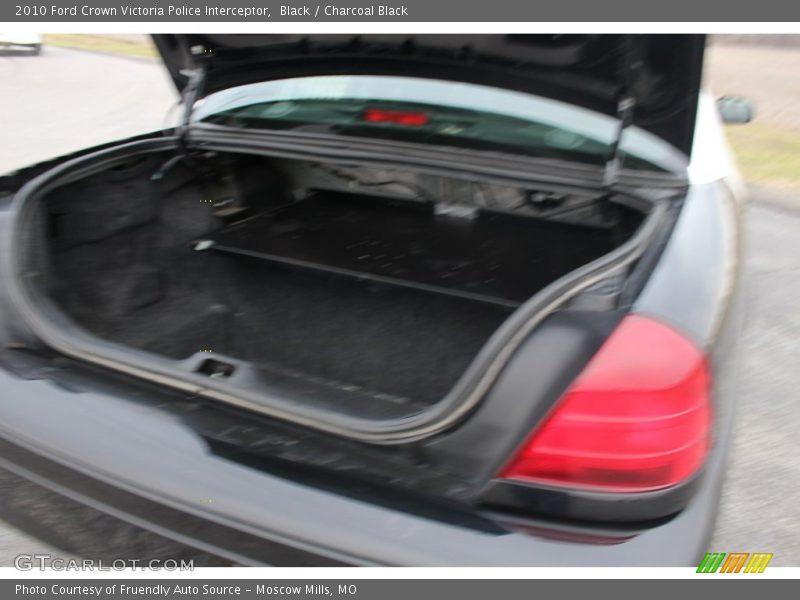 Black / Charcoal Black 2010 Ford Crown Victoria Police Interceptor