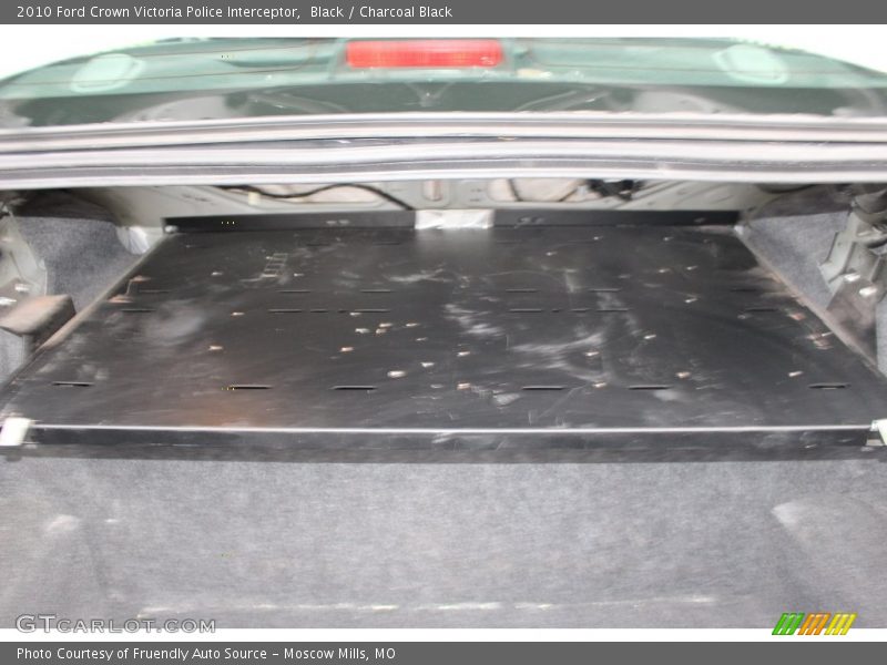 Black / Charcoal Black 2010 Ford Crown Victoria Police Interceptor