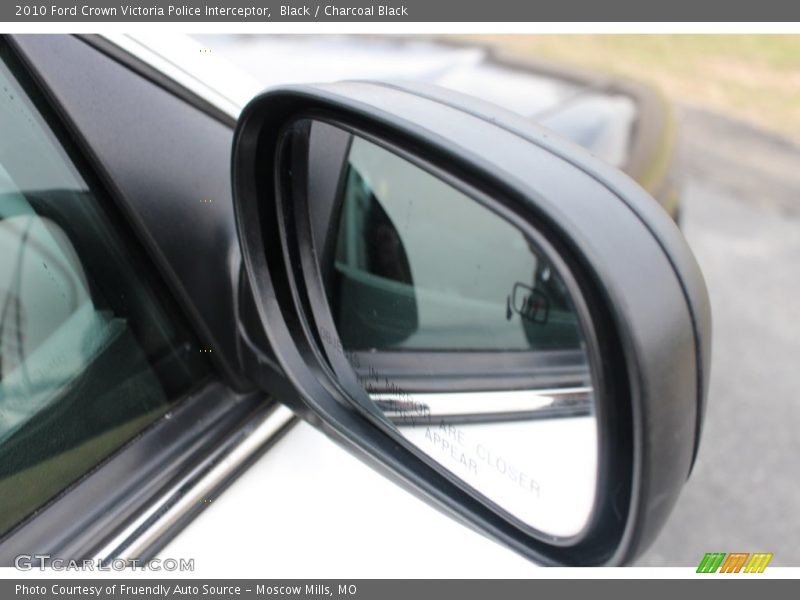 Black / Charcoal Black 2010 Ford Crown Victoria Police Interceptor