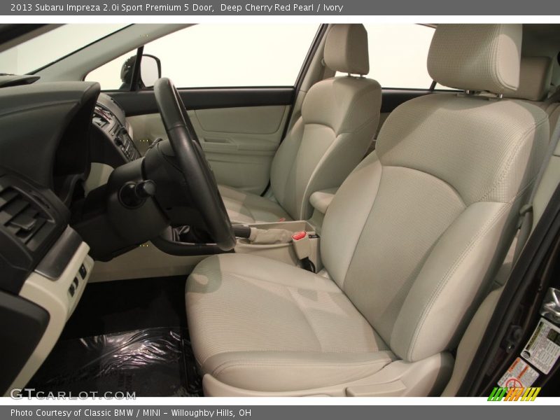 Deep Cherry Red Pearl / Ivory 2013 Subaru Impreza 2.0i Sport Premium 5 Door