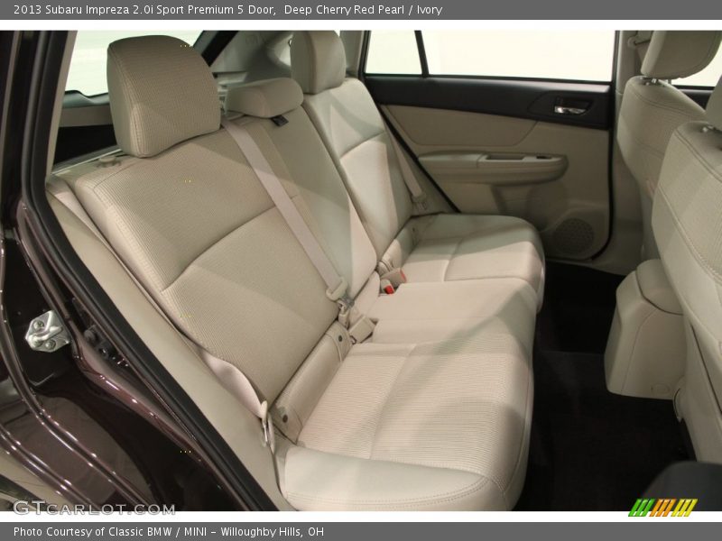 Deep Cherry Red Pearl / Ivory 2013 Subaru Impreza 2.0i Sport Premium 5 Door