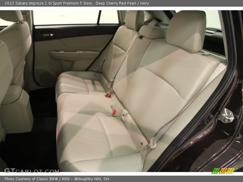 Deep Cherry Red Pearl / Ivory 2013 Subaru Impreza 2.0i Sport Premium 5 Door