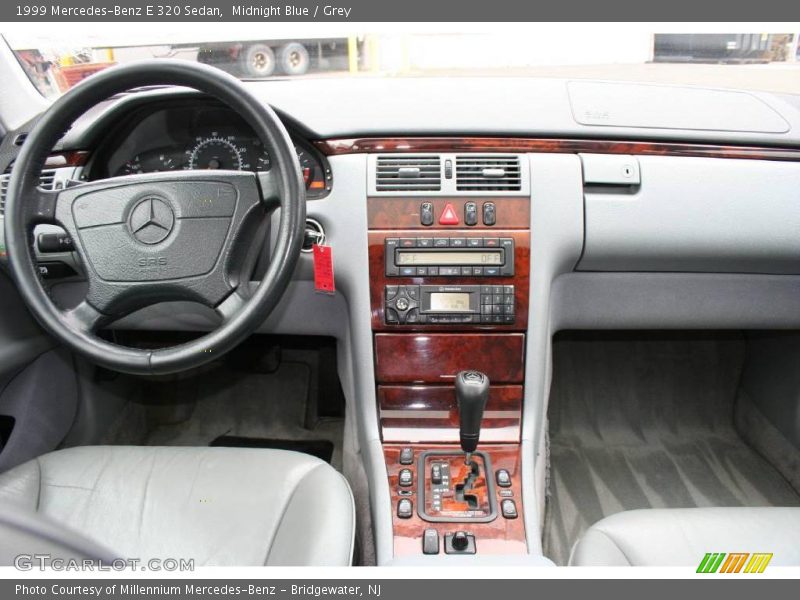 Midnight Blue / Grey 1999 Mercedes-Benz E 320 Sedan