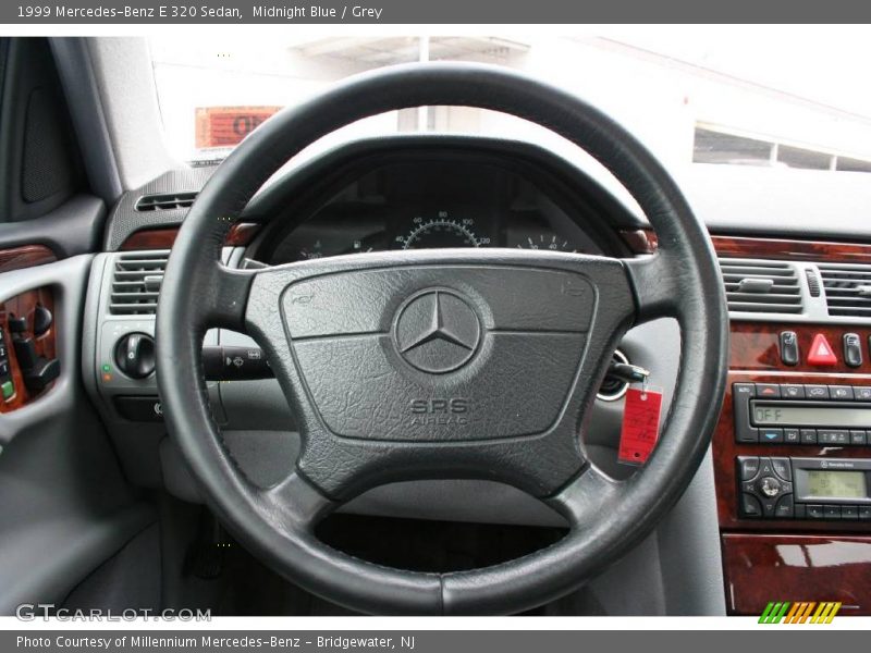 Midnight Blue / Grey 1999 Mercedes-Benz E 320 Sedan