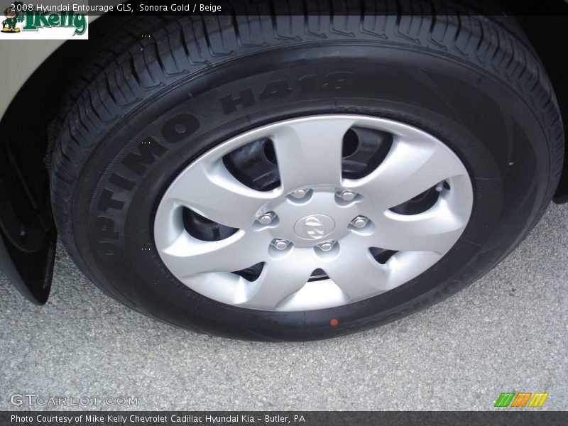 Sonora Gold / Beige 2008 Hyundai Entourage GLS