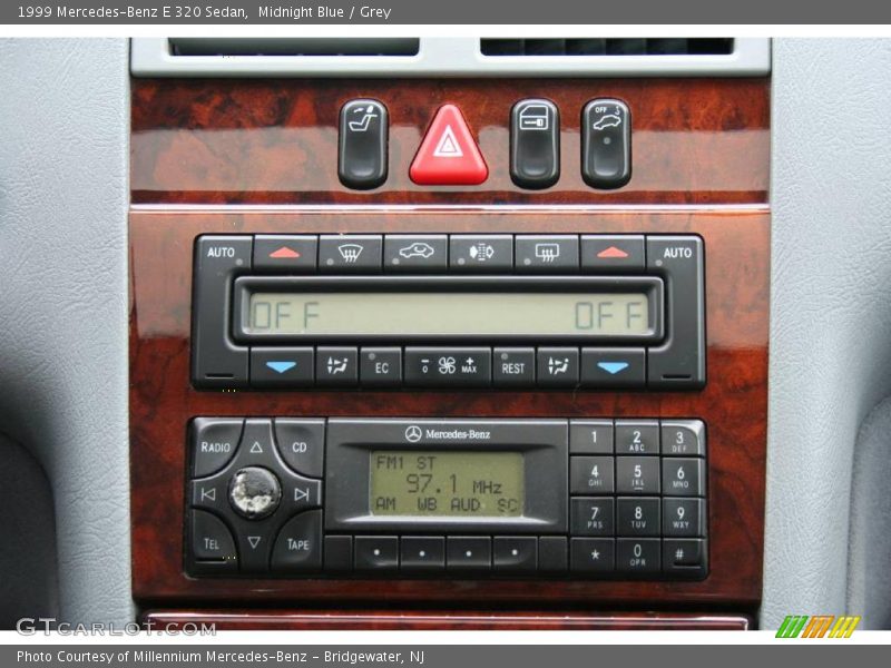Midnight Blue / Grey 1999 Mercedes-Benz E 320 Sedan
