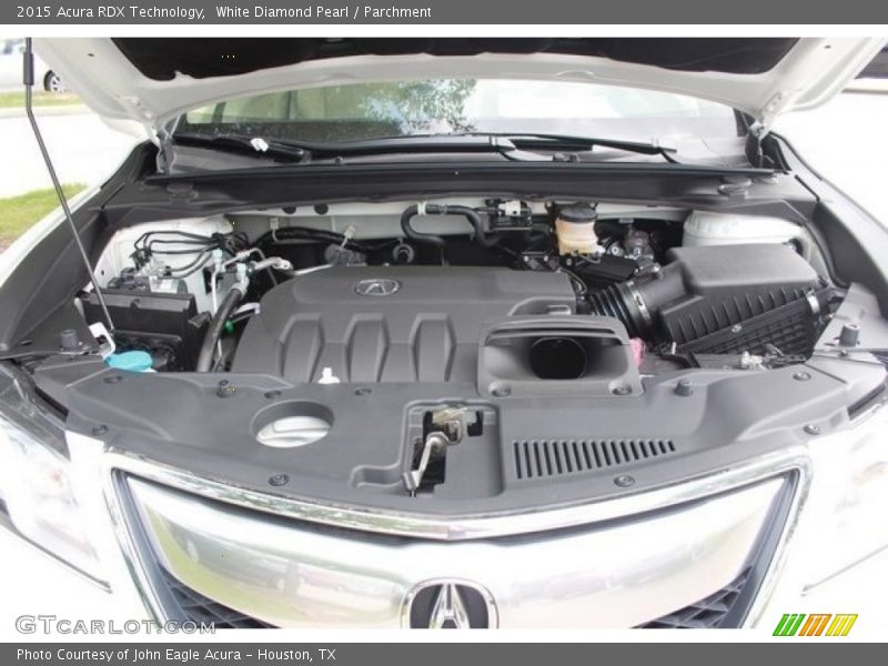 White Diamond Pearl / Parchment 2015 Acura RDX Technology