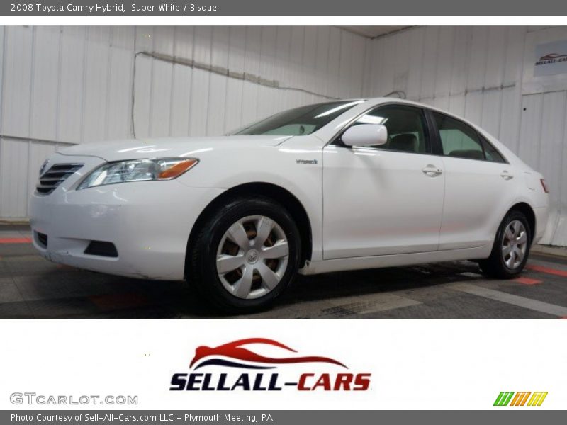 Super White / Bisque 2008 Toyota Camry Hybrid