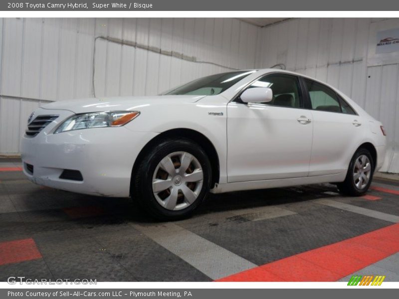 Super White / Bisque 2008 Toyota Camry Hybrid