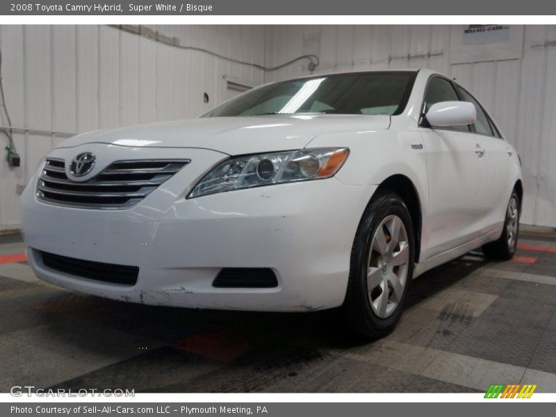 Super White / Bisque 2008 Toyota Camry Hybrid