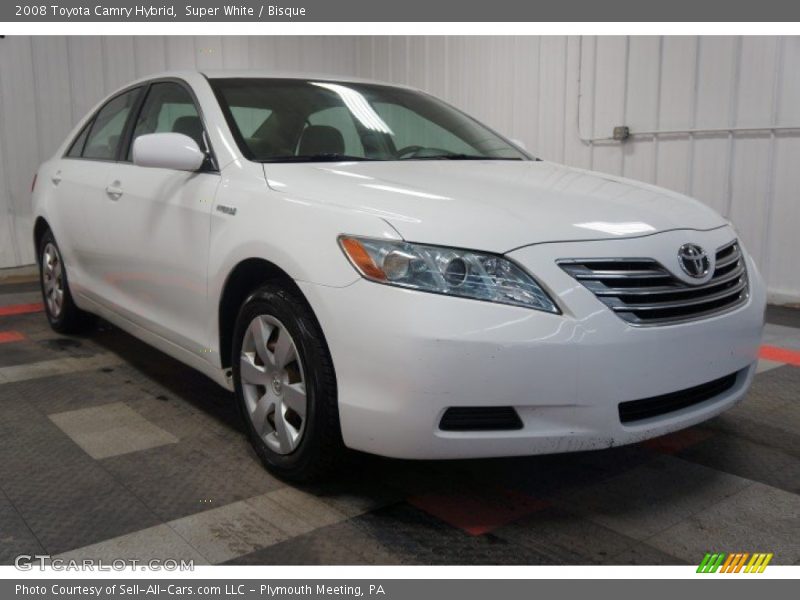 Super White / Bisque 2008 Toyota Camry Hybrid
