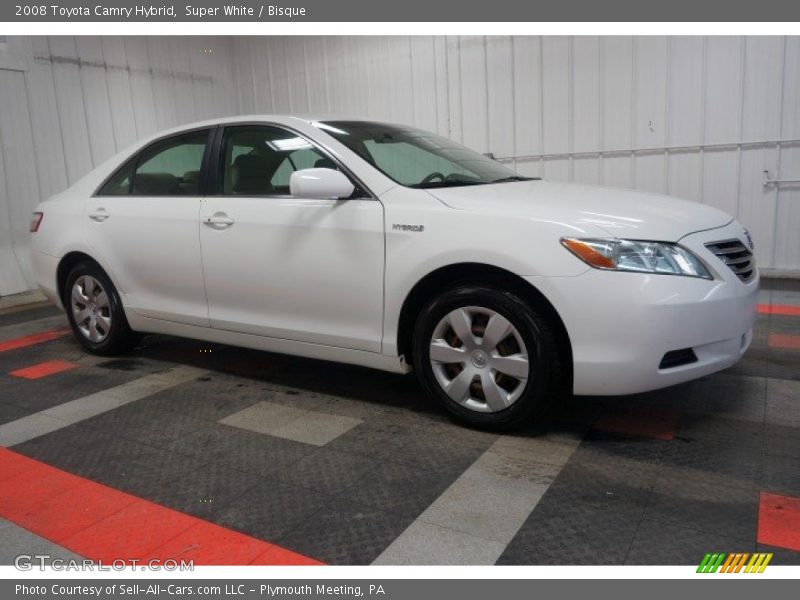 Super White / Bisque 2008 Toyota Camry Hybrid