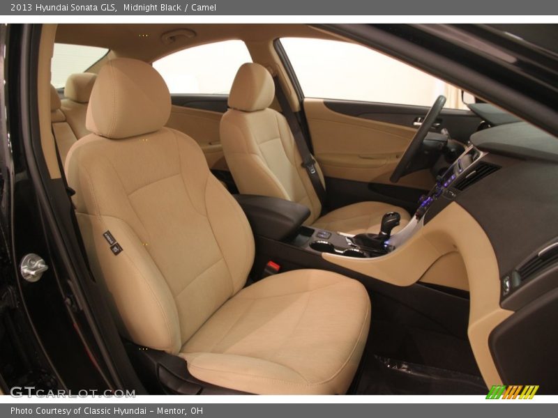 Midnight Black / Camel 2013 Hyundai Sonata GLS