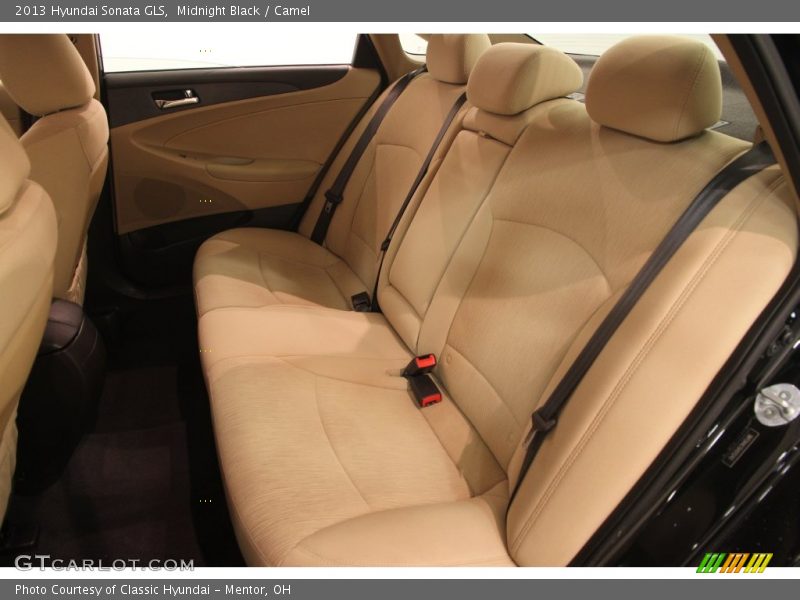 Midnight Black / Camel 2013 Hyundai Sonata GLS