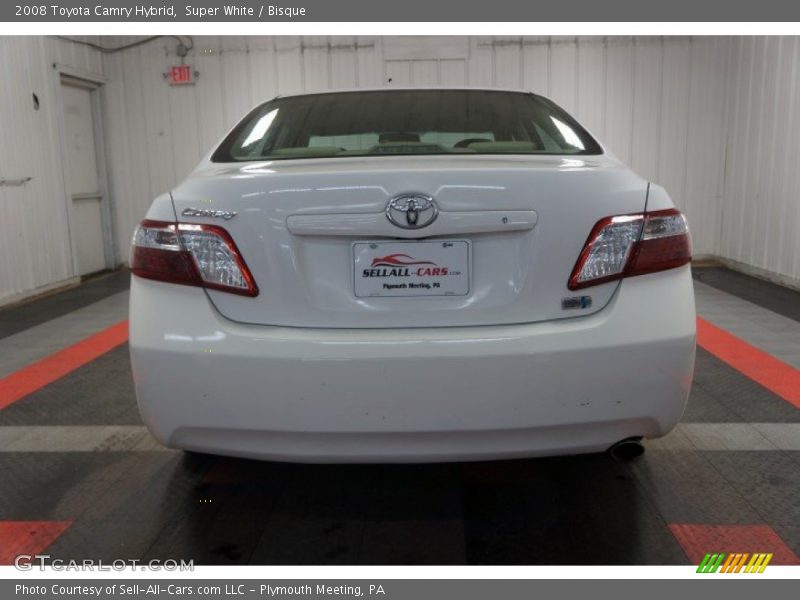 Super White / Bisque 2008 Toyota Camry Hybrid