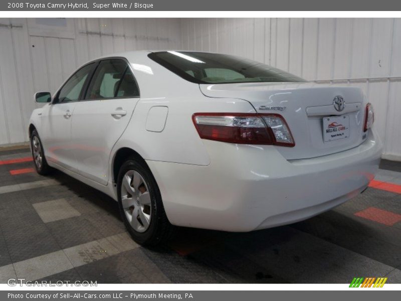 Super White / Bisque 2008 Toyota Camry Hybrid