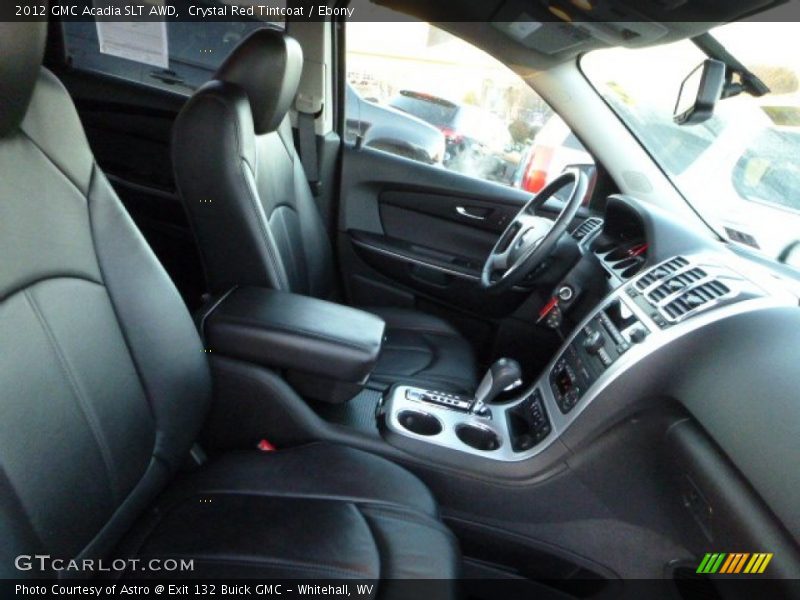 Crystal Red Tintcoat / Ebony 2012 GMC Acadia SLT AWD