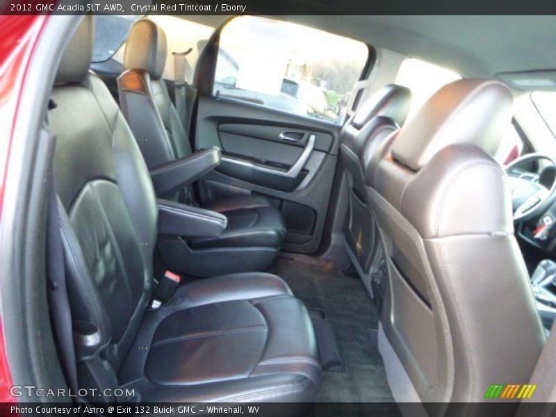 Crystal Red Tintcoat / Ebony 2012 GMC Acadia SLT AWD