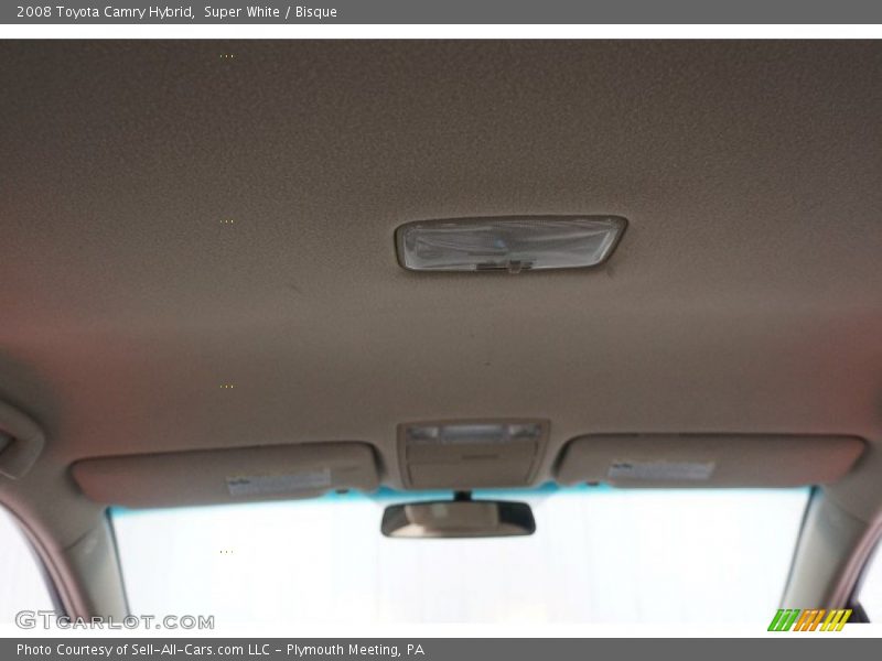 Super White / Bisque 2008 Toyota Camry Hybrid