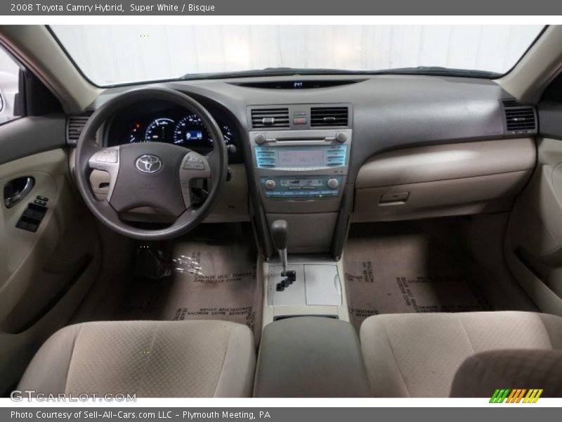 Super White / Bisque 2008 Toyota Camry Hybrid