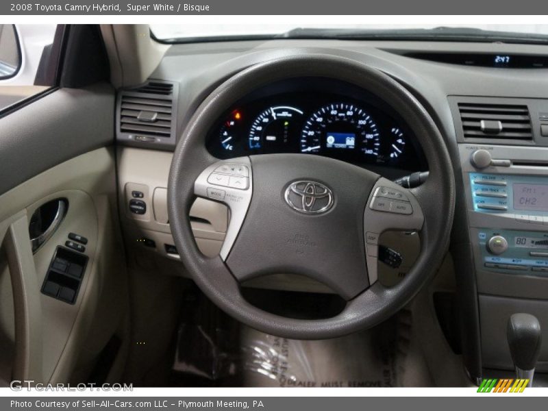 Super White / Bisque 2008 Toyota Camry Hybrid