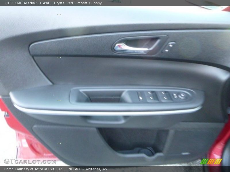 Crystal Red Tintcoat / Ebony 2012 GMC Acadia SLT AWD