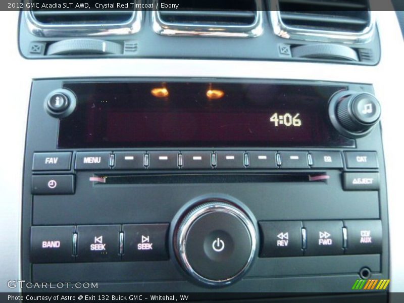 Crystal Red Tintcoat / Ebony 2012 GMC Acadia SLT AWD